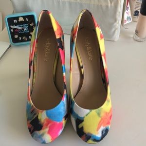 Multicolor High heels
